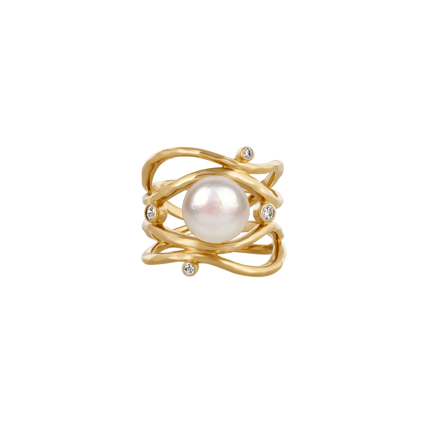 selected Gold/White