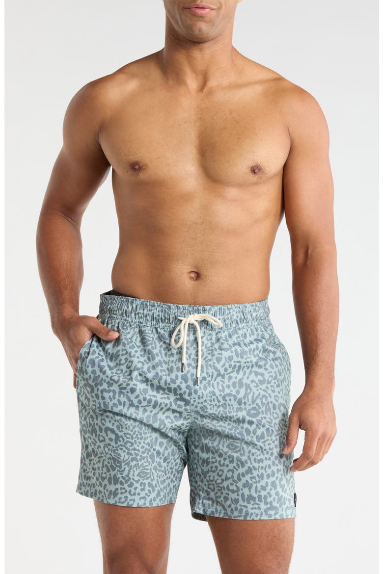 Men's Barnes Swim Trunks, Main, color, BLUE HAZE
