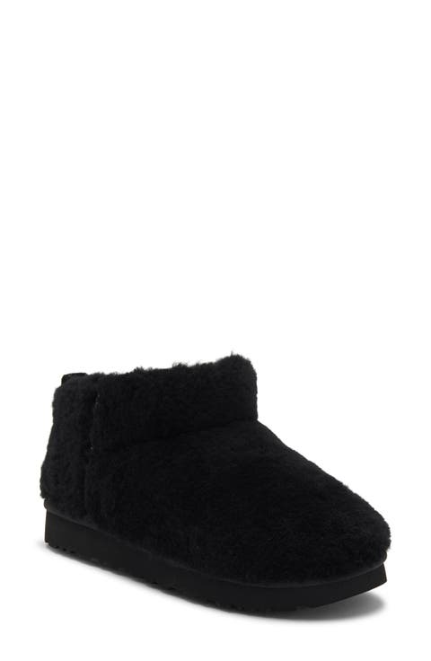 Classic Ultra Mini Fluffed Genuine Shearling Boot