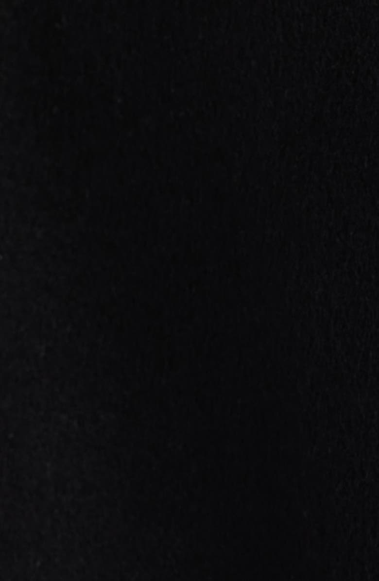 Fleurette Zoey Stand Collar Wool Car Coat, Alternate, color, Black