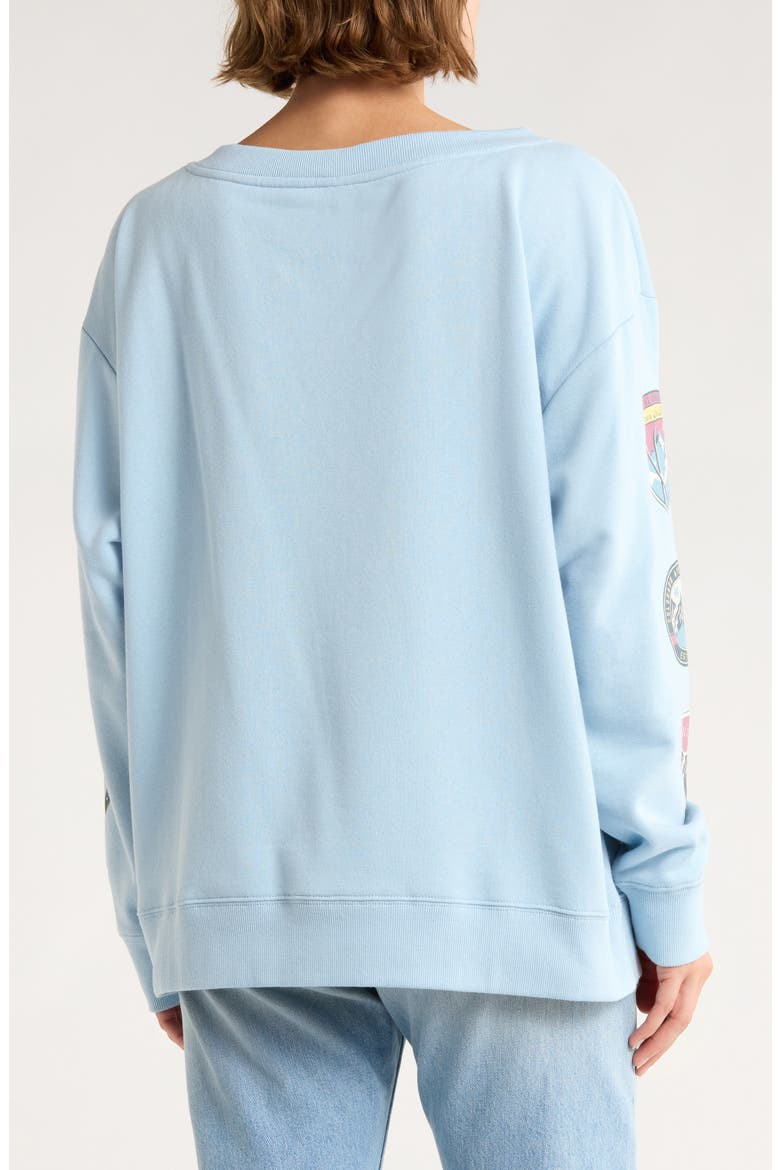 Après Ski Resort Sweatshirt, Alternate, color, BABY BLUE