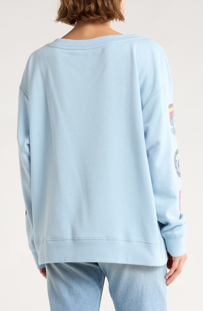 Hi Res Après Ski Resort Sweatshirt, Alternate, color, Baby Blue