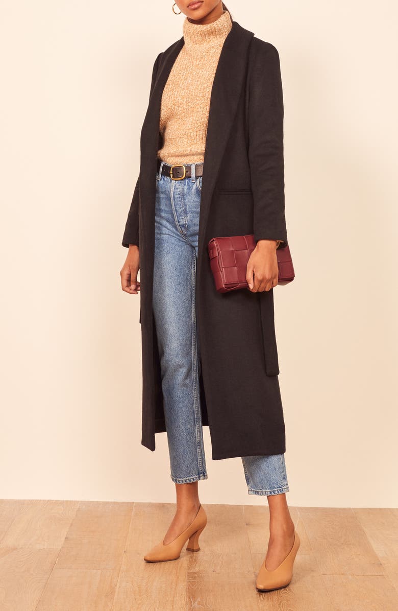 Reformation Greenwich Coat, Alternate, color, 