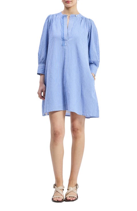 Oversized Tunic Dress with Optional Belt