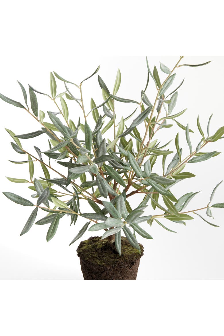 Olive Green Plastic Tree Drop-In 26", Alternate, color, Green
