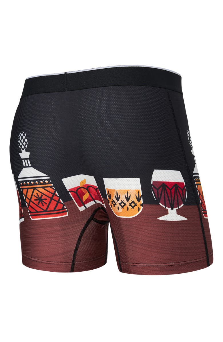 SAXX Volt Breathable Mesh Boxer Briefs, Alternate, color, Top Shelf Black