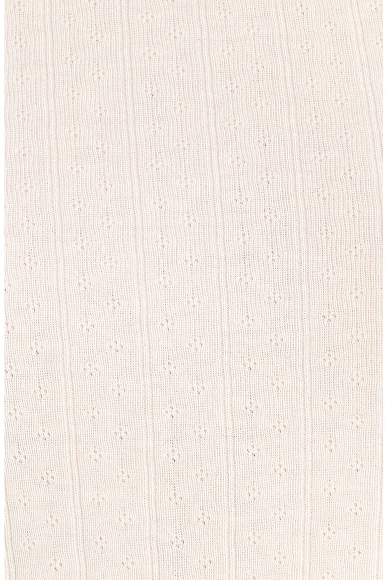 The Pointelle Organic Cotton Baby T-Shirt, Alternate, color, CREME