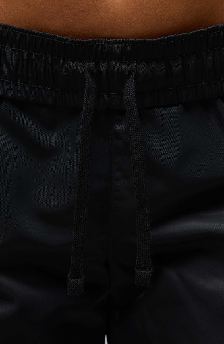 Jordan Brooklyn Water Repellent Pants, Alternate, color, Black/ White