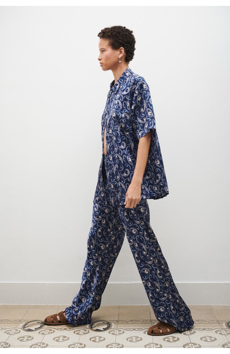 SILK LAUNDRY BIAS CUT PANTS HOUNDS PAISLEY, Alternate, color, Hounds Paisley