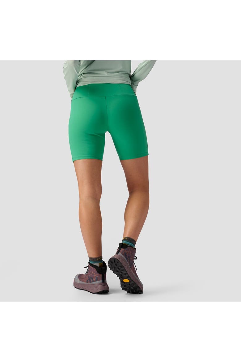 Destination Run Bike Short - Women's, Alternate, color, Wintergreen