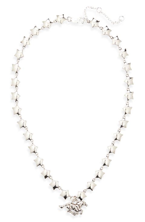 Men's Horse Pendant Necklace