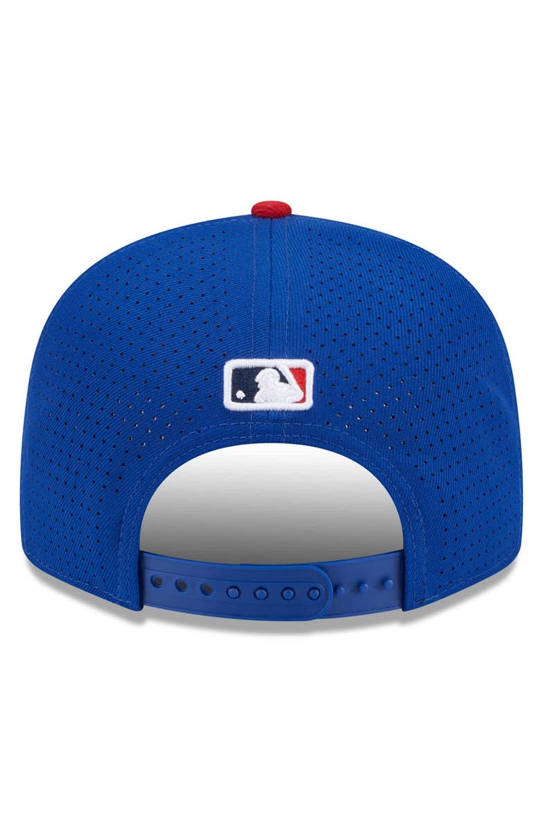 New Era Men's New Era Blue/Red Philadelphia Phillies 2025 MLB All-Star Game Workout Side Patch 9FIFTY Snapback Hat, Alternate, color,