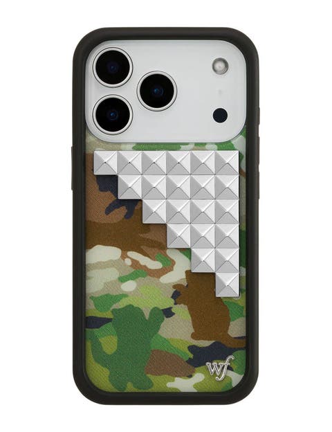 Cat Camo Stud iPhone 17/17 Pro/17 Pro Max Case