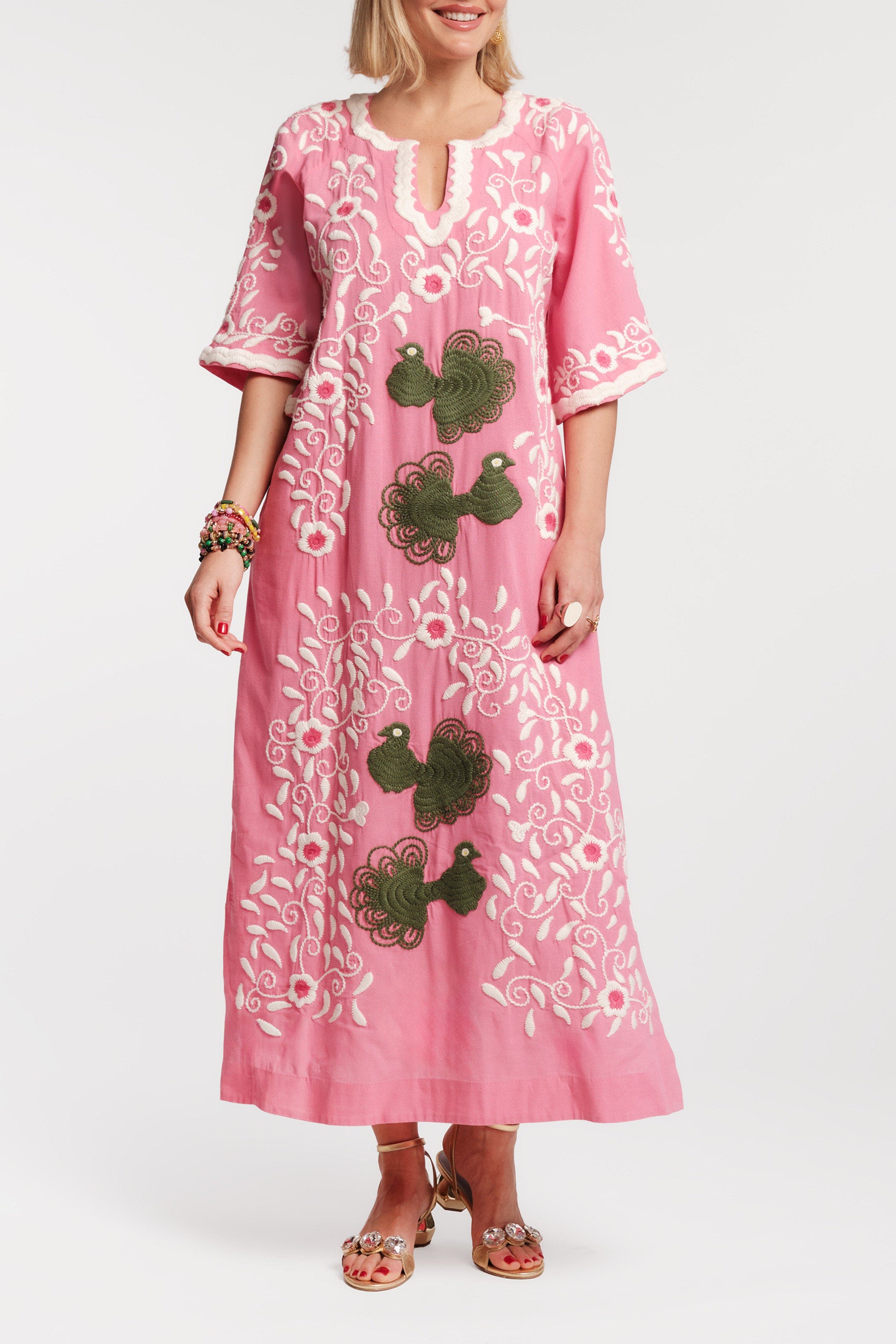 Peacock Caftan - image 5