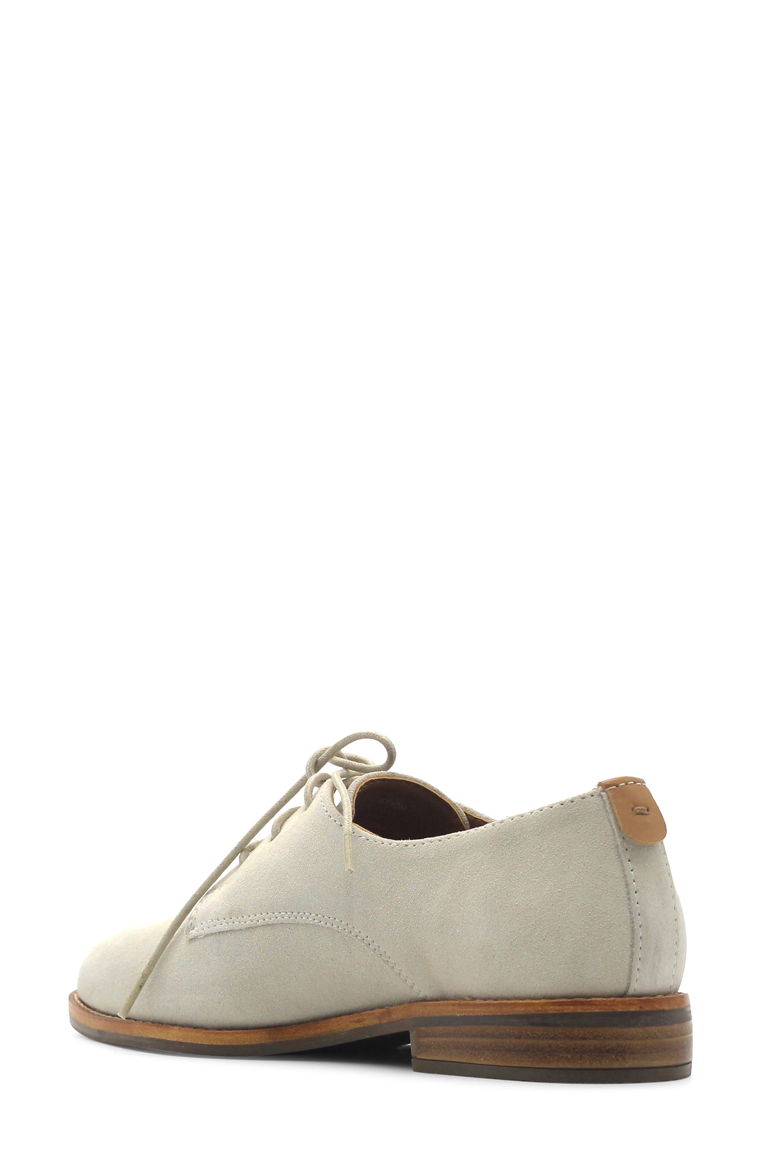 Aronson Derby, Alternate, color, CREAM SUEDE
