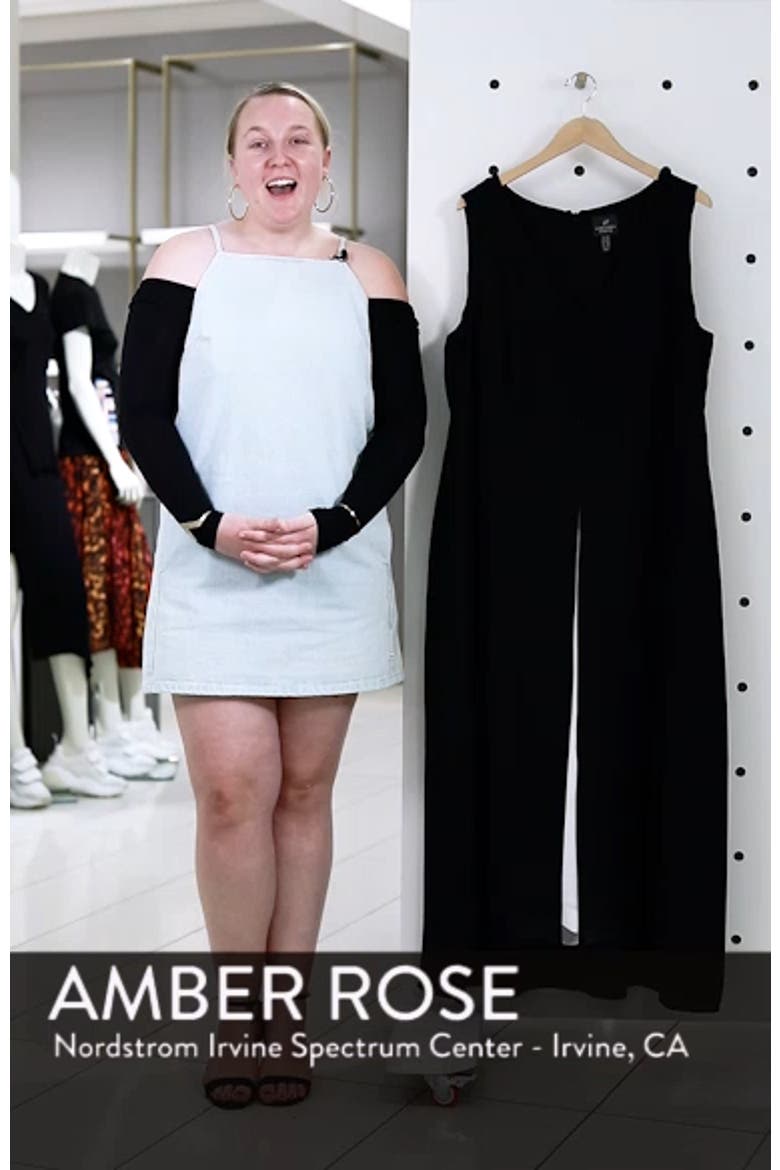 Colorblock V-Neck Jumpsuit video