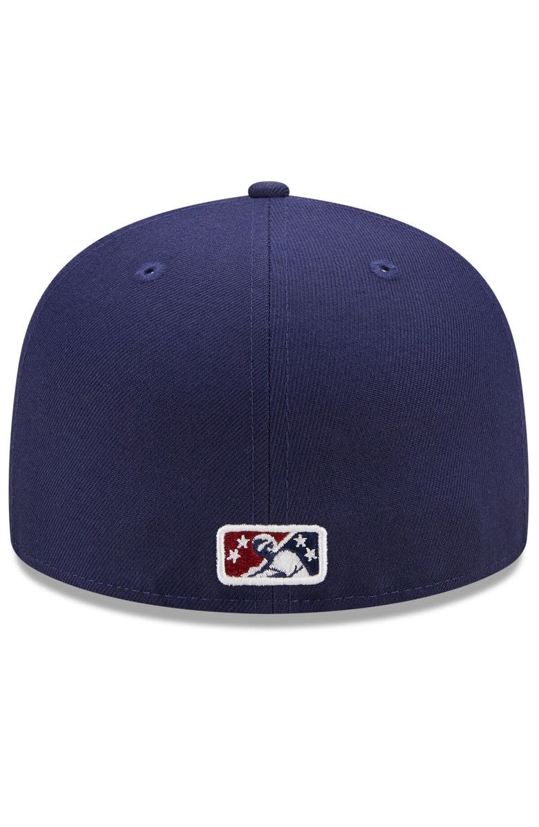 New Era Men's New Era Blue/Navy Northwest Arkansas Naturals Marvel x Minor League 59FIFTY Fitted Hat, Alternate, color,