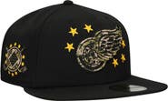 New Era Men's New Era  Black Detroit Red Wings Military Appreciation Digital Camo Stars 59FIFTY Fitted Hat