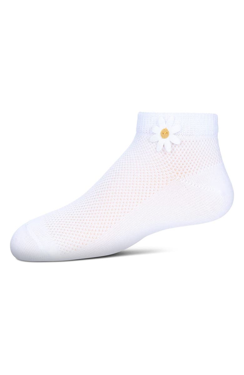 MeMoi Welt Applique Anklet Socks, Main, color, 