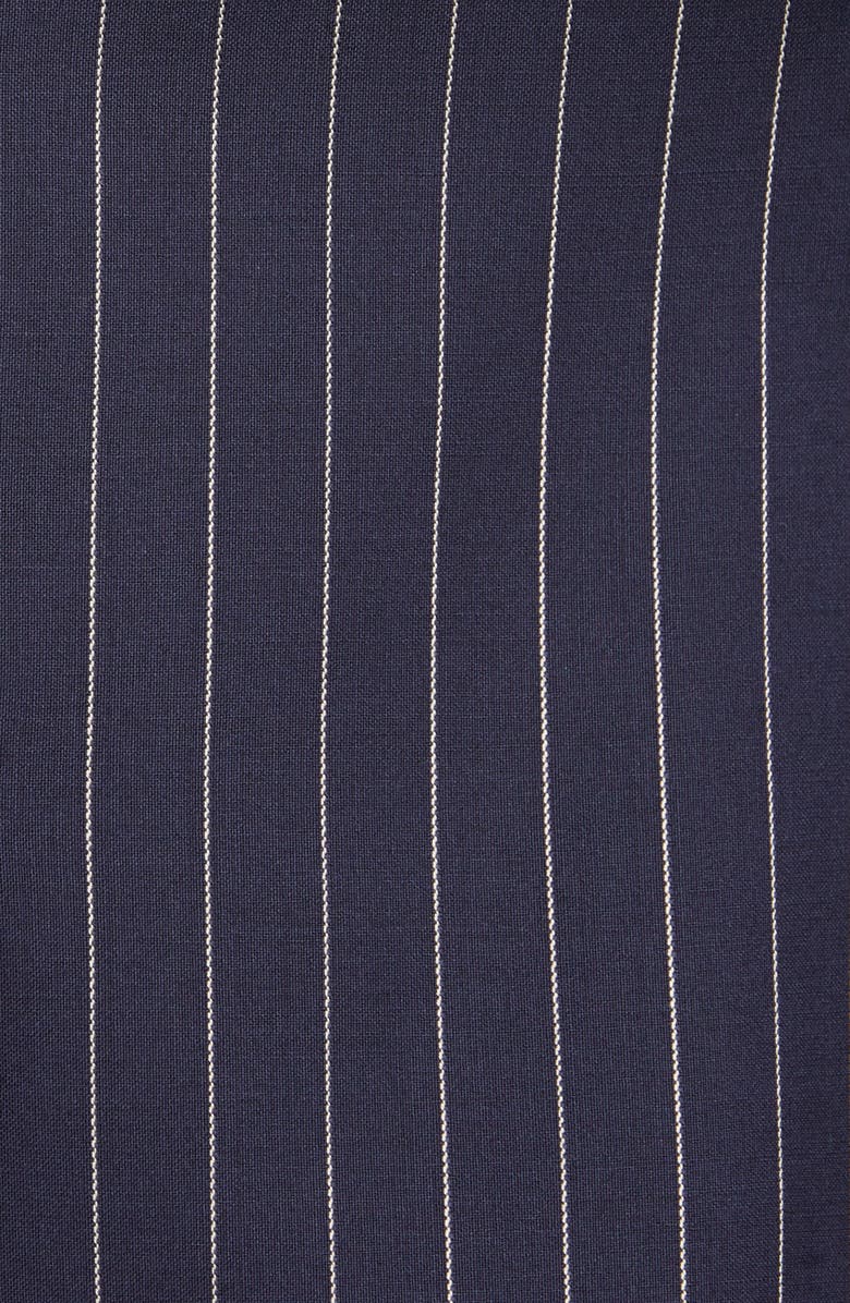 BOSS Jaxtina Stretch Wool Pinstripe Jacket, Alternate, color,