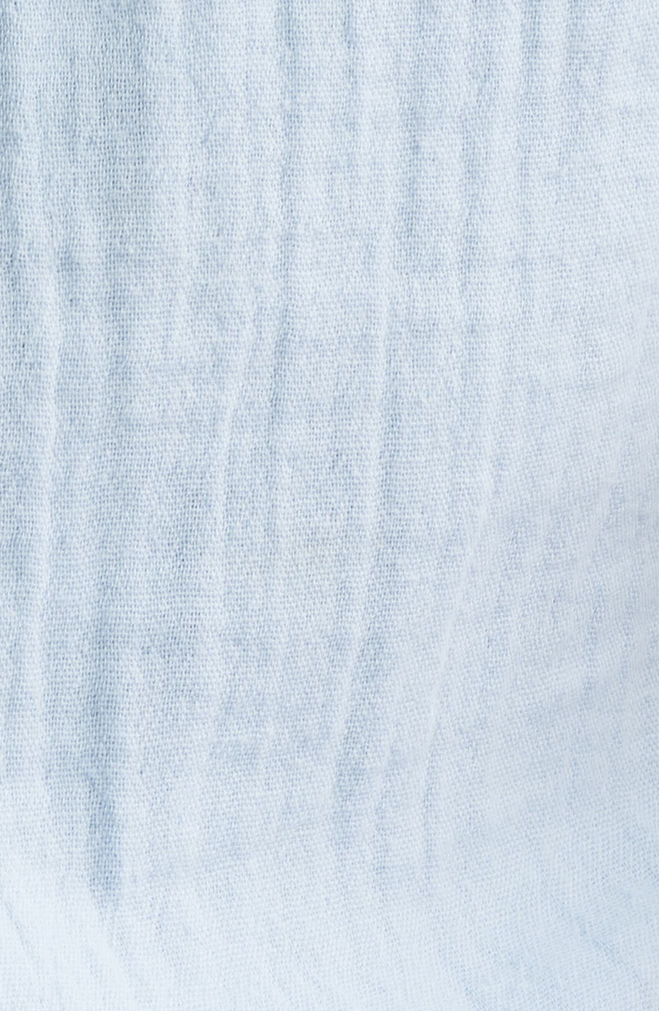 Женские Caslon® Cotton Gauze Button-Up Shirt — фото 7