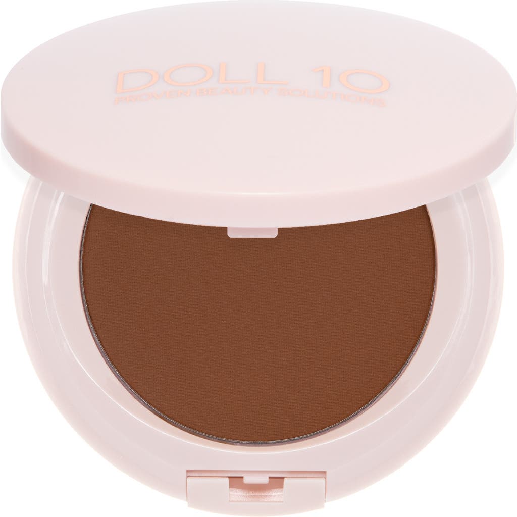 Doll 10 Beauty Tce Super Coverage Talc-free Serum Powder With Ceramides In Deep/rich