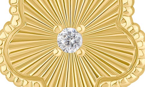 Cz By Kenneth Jay Lane Pavé Cubic Zirconia Butterfly Drop Earrings In Gold