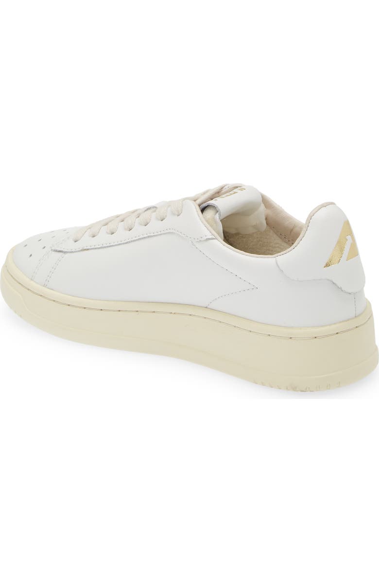 AUTRY Dallas Low Top Sneaker, Alternate, color, Wht/Plat