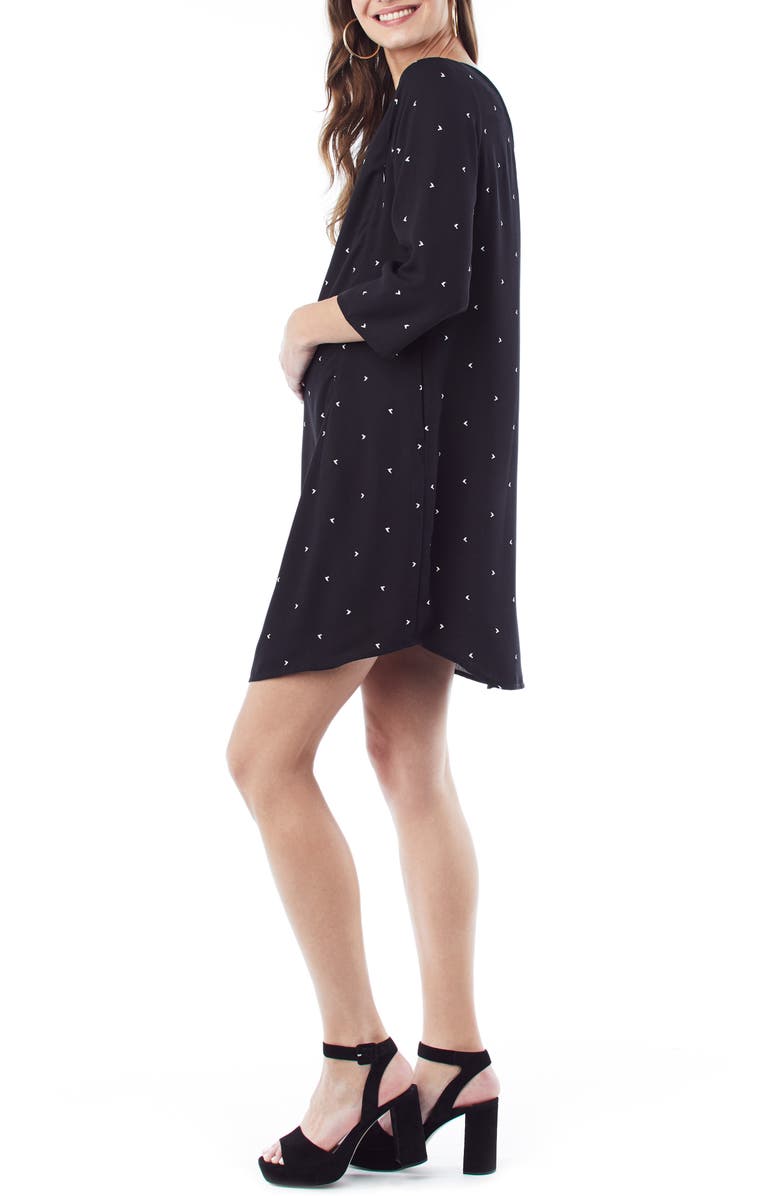 Loyal Hana Layla Maternity/Nursing Dress, Alternate, color, 