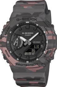 G-SHOCK 5600 Series Ana-Digi Resin Strap Watch, 48.5mm x 45.4mm