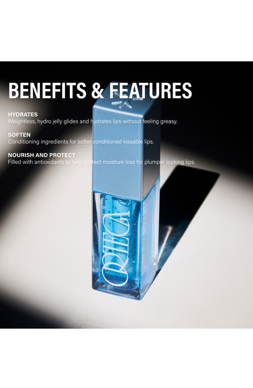 Ortega Beauty Blu Nectar Lip Oil In Clear