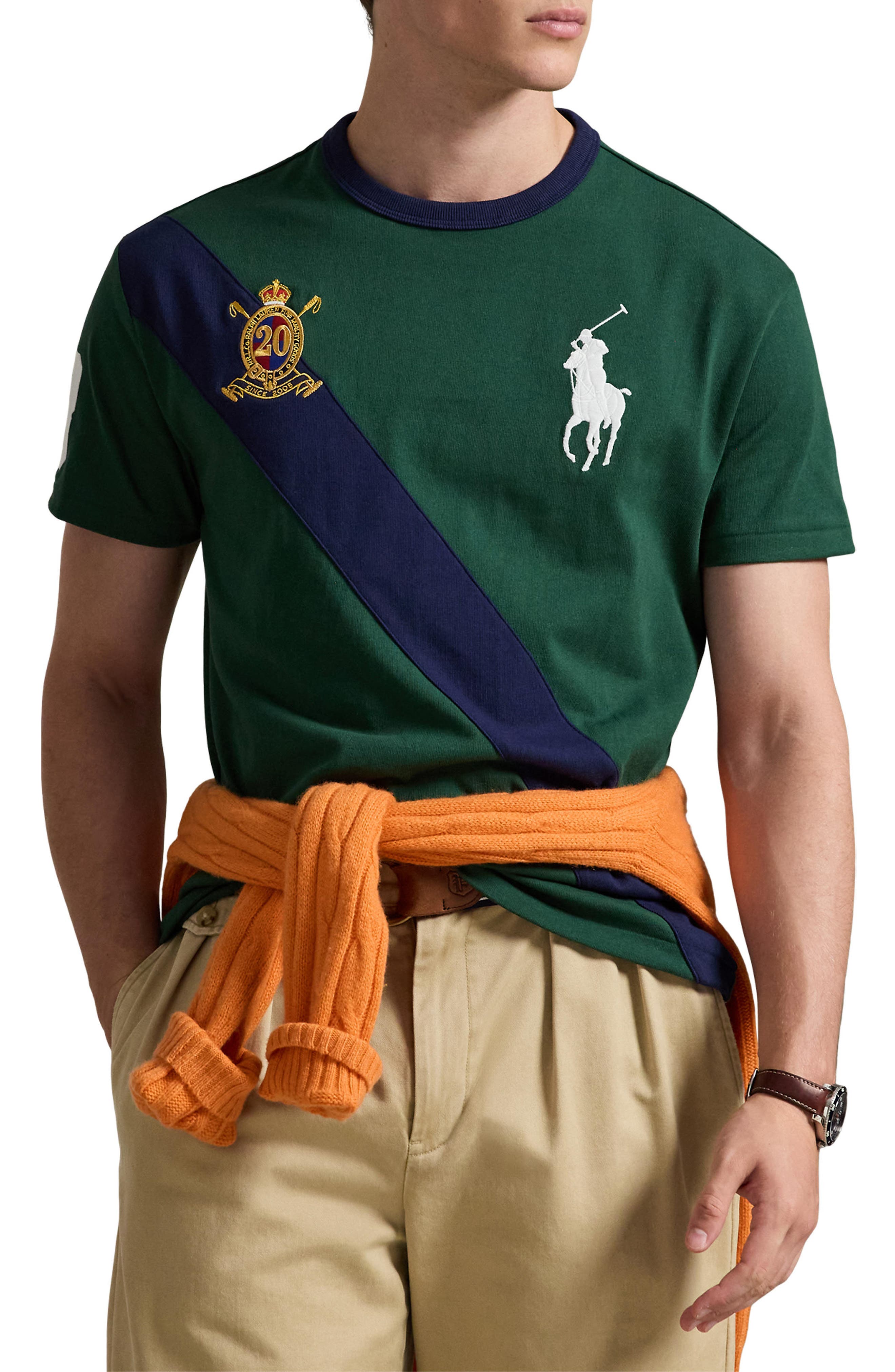 selected VINTAGE PINE/ NEWPORT NAVY