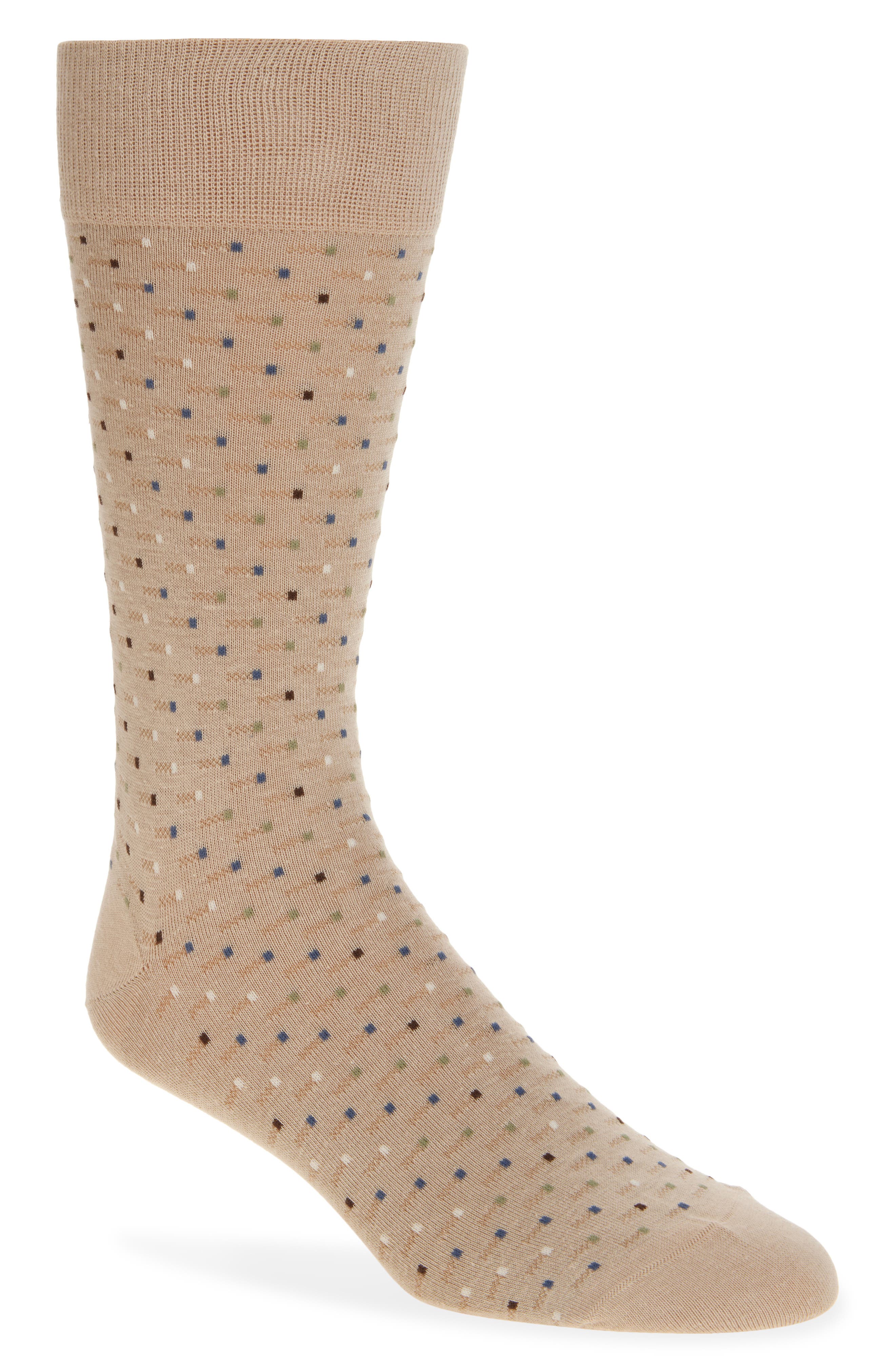 COLE HAAN COLE HAAN GEO PATTERN DRESS SOCKS