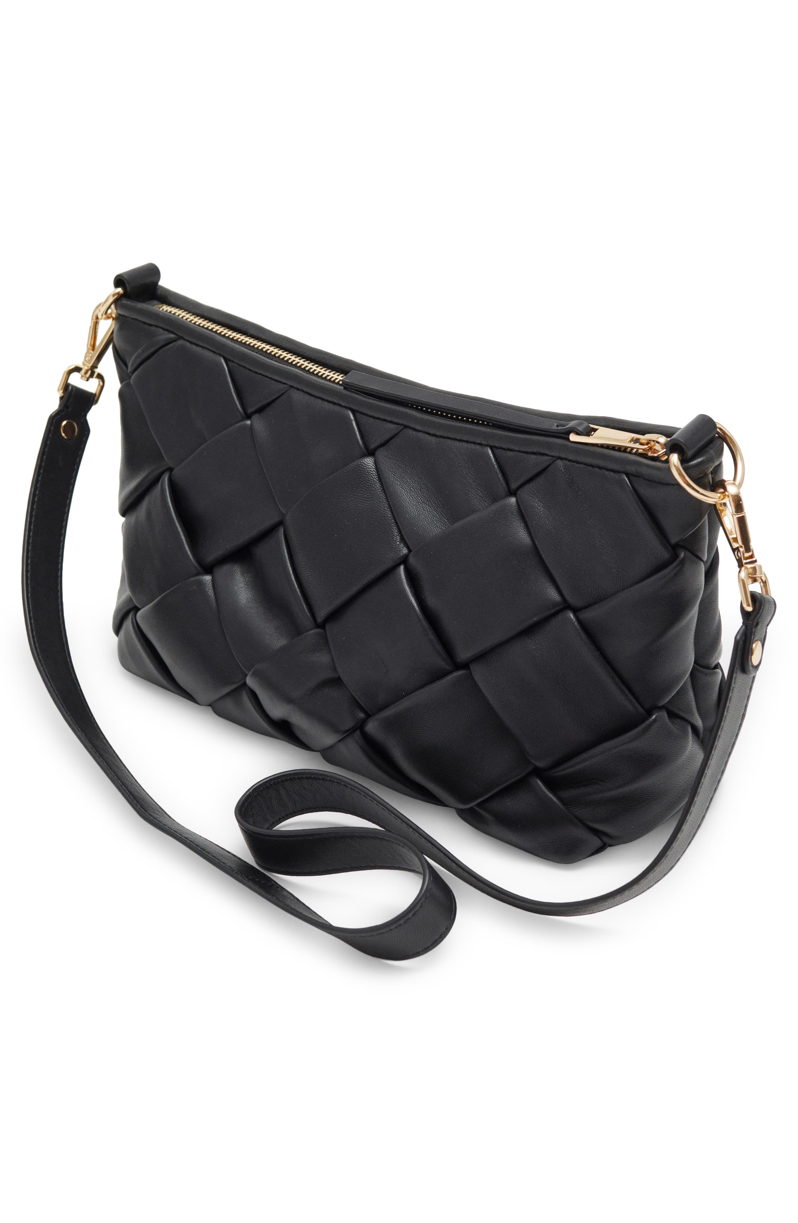 & Other Stories Small Woven Leather Bag, Alternate, color, 