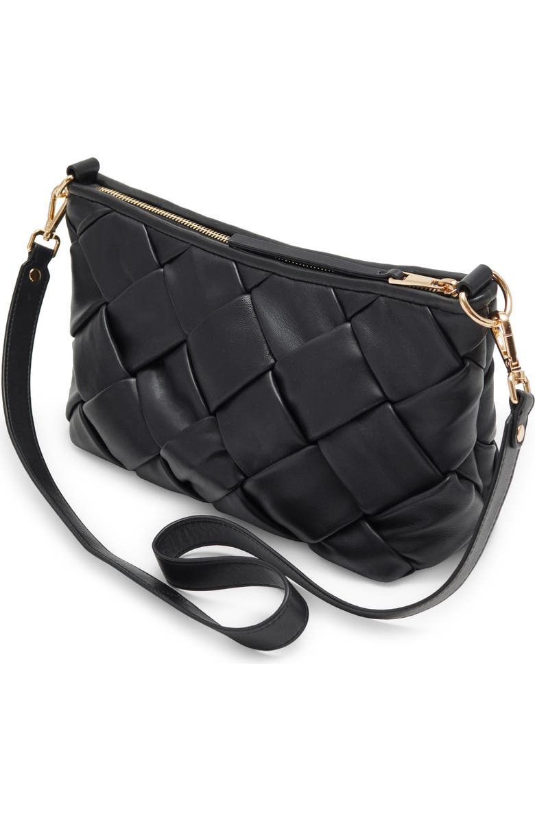 & Other Stories Small Woven Leather Bag, Alternate, color,