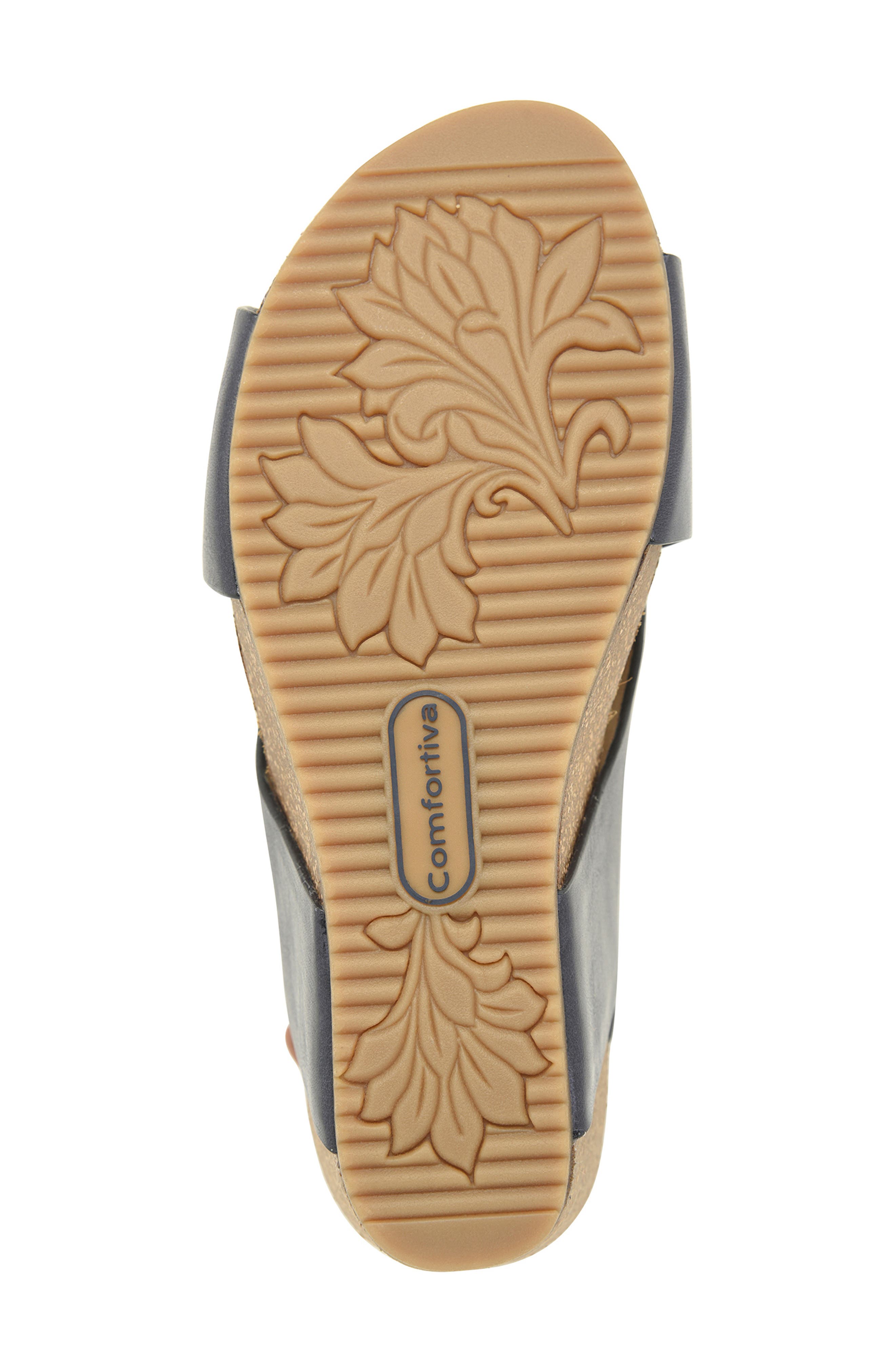 Comfortiva Eva Slingback Sandal, Alternate, color, Sky Navy