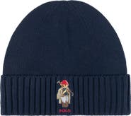 Polo Ralph Lauren Polo Society Bear Beanie