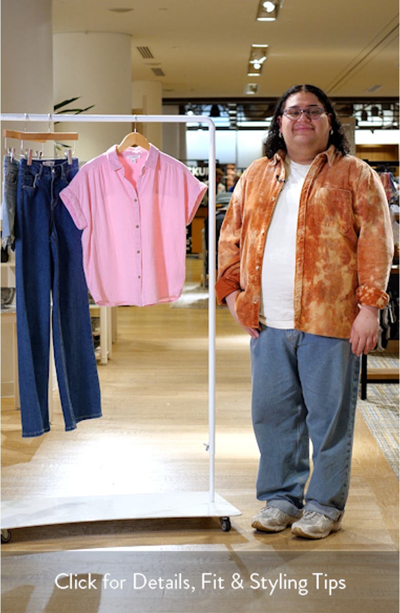 Rowan Cotton Button-Up Shirt, sales video thumbnail