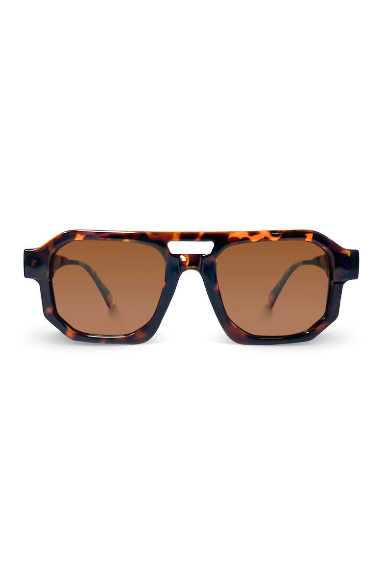 Youzey The Lennox Sunglasses, Alternate, color, Tortoise
