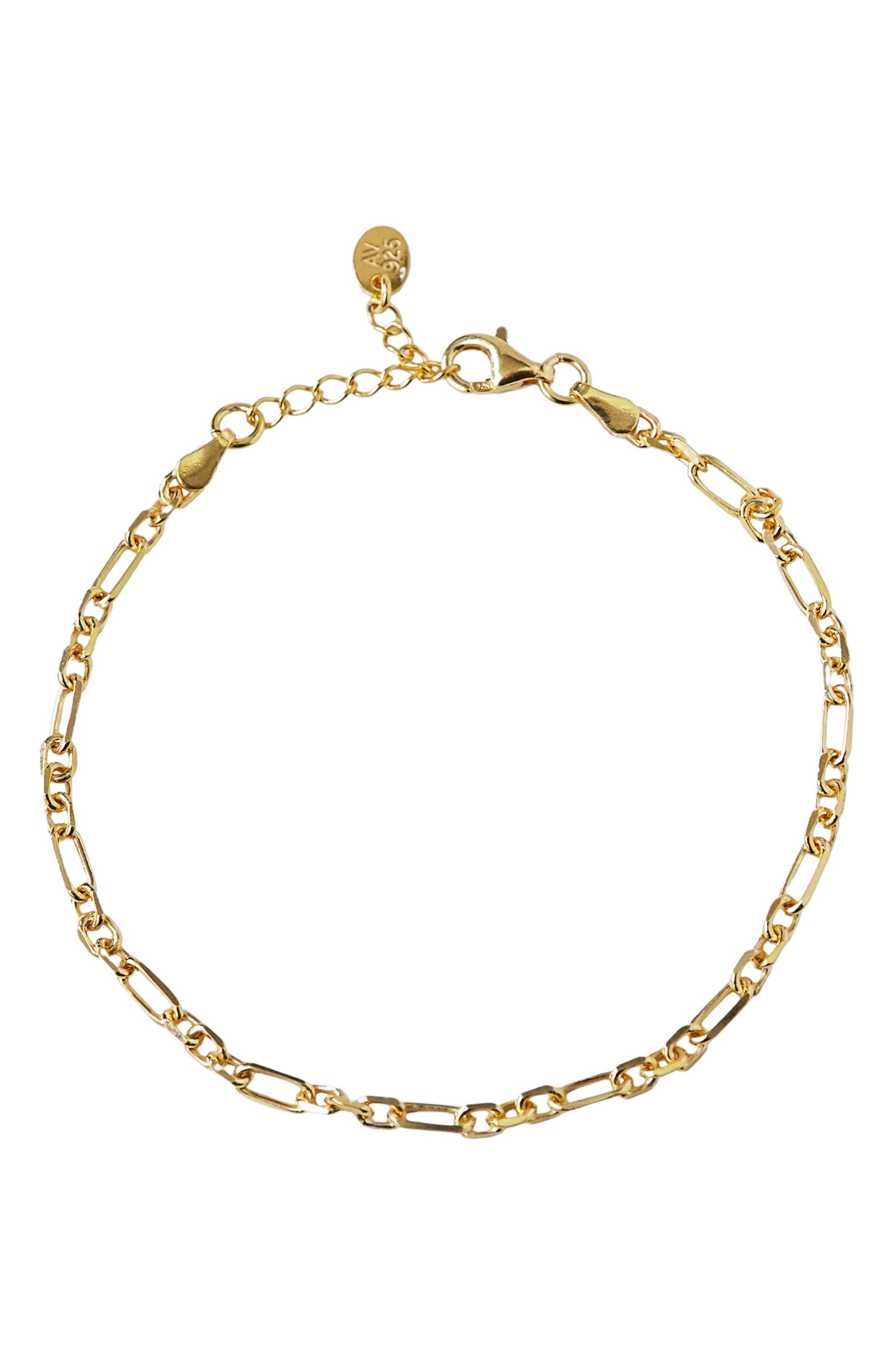 ARGENTO VIVO Mixed Link Chain Bracelet
