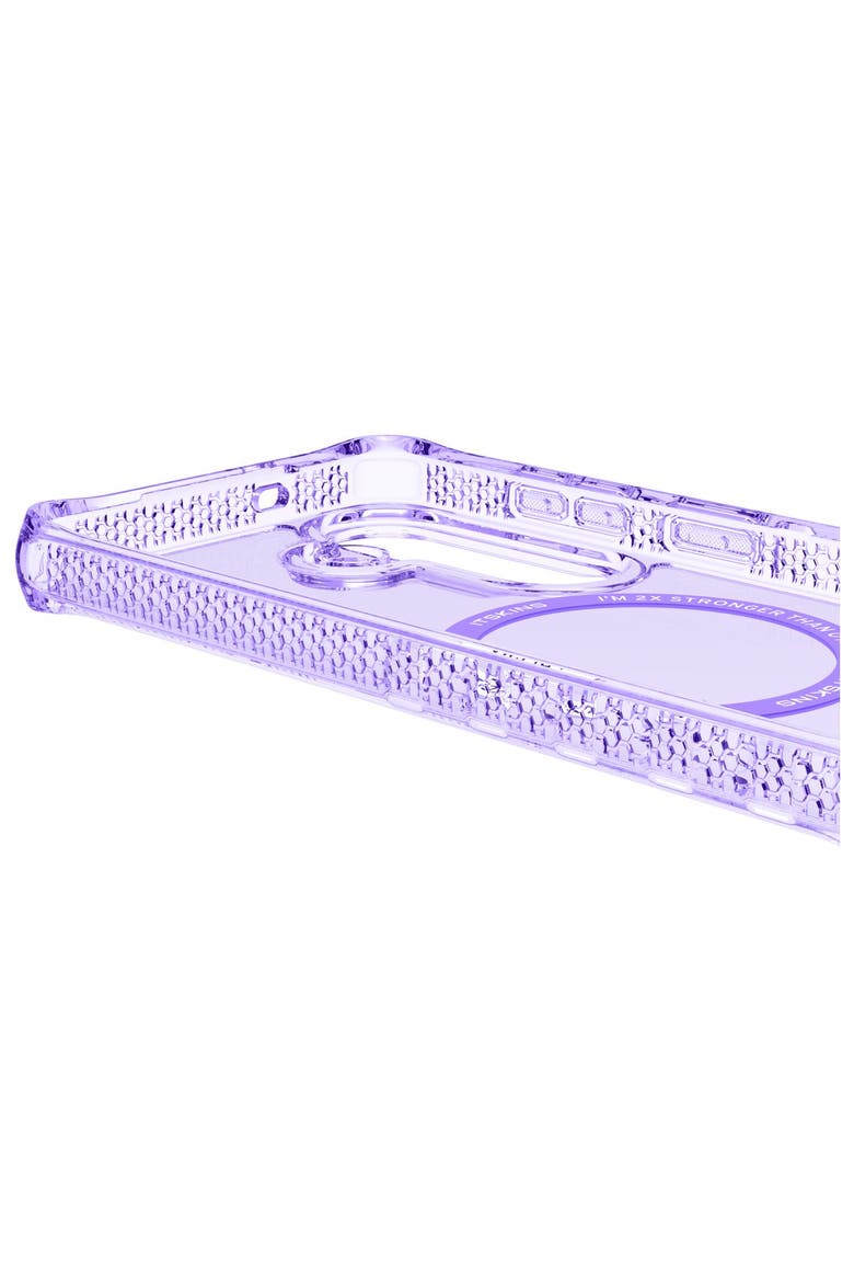 HYBRID R // CLEAR MagSafe Case for Samsung Galaxy S26+, Alternate, color, Light Purple