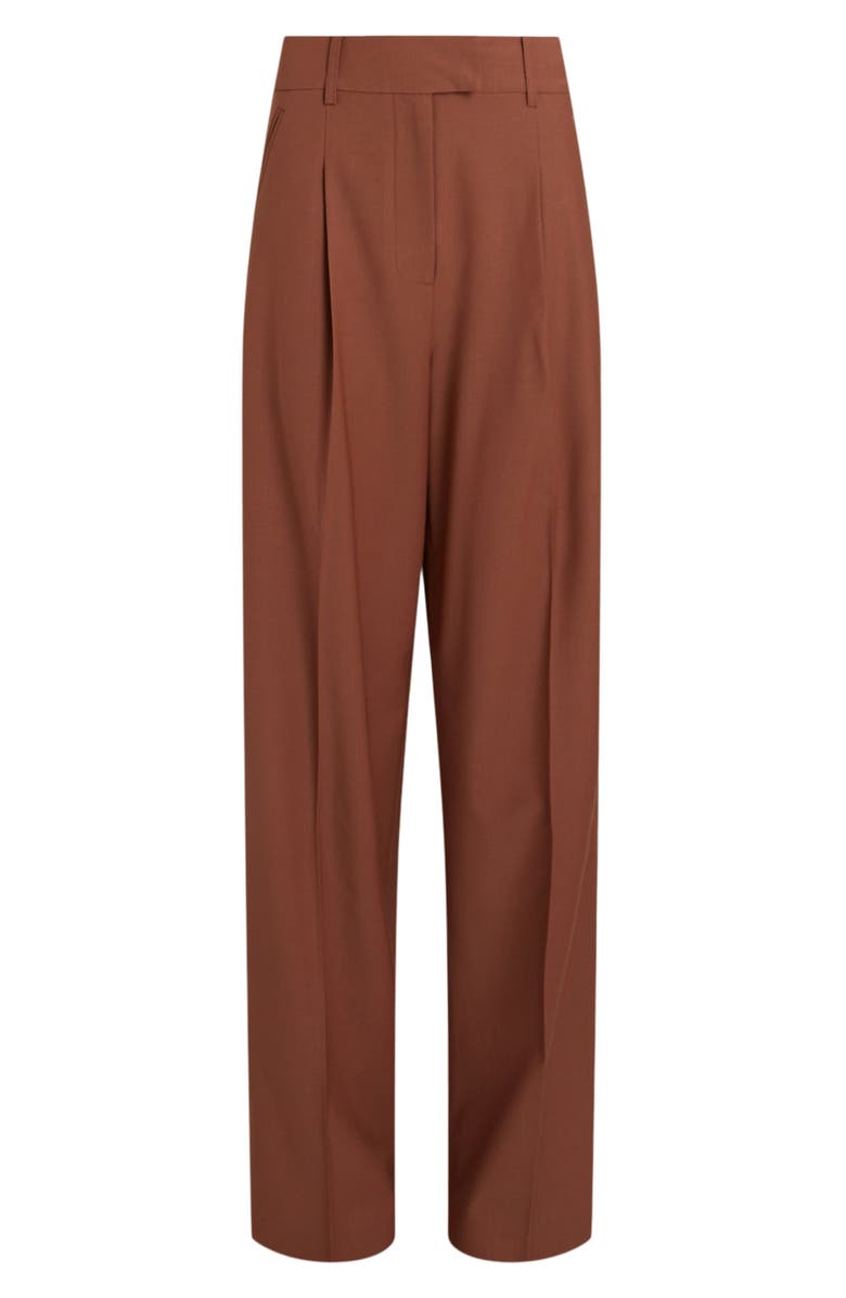 AllSaints Corin Miro Pleat Trousers, Alternate, color, 