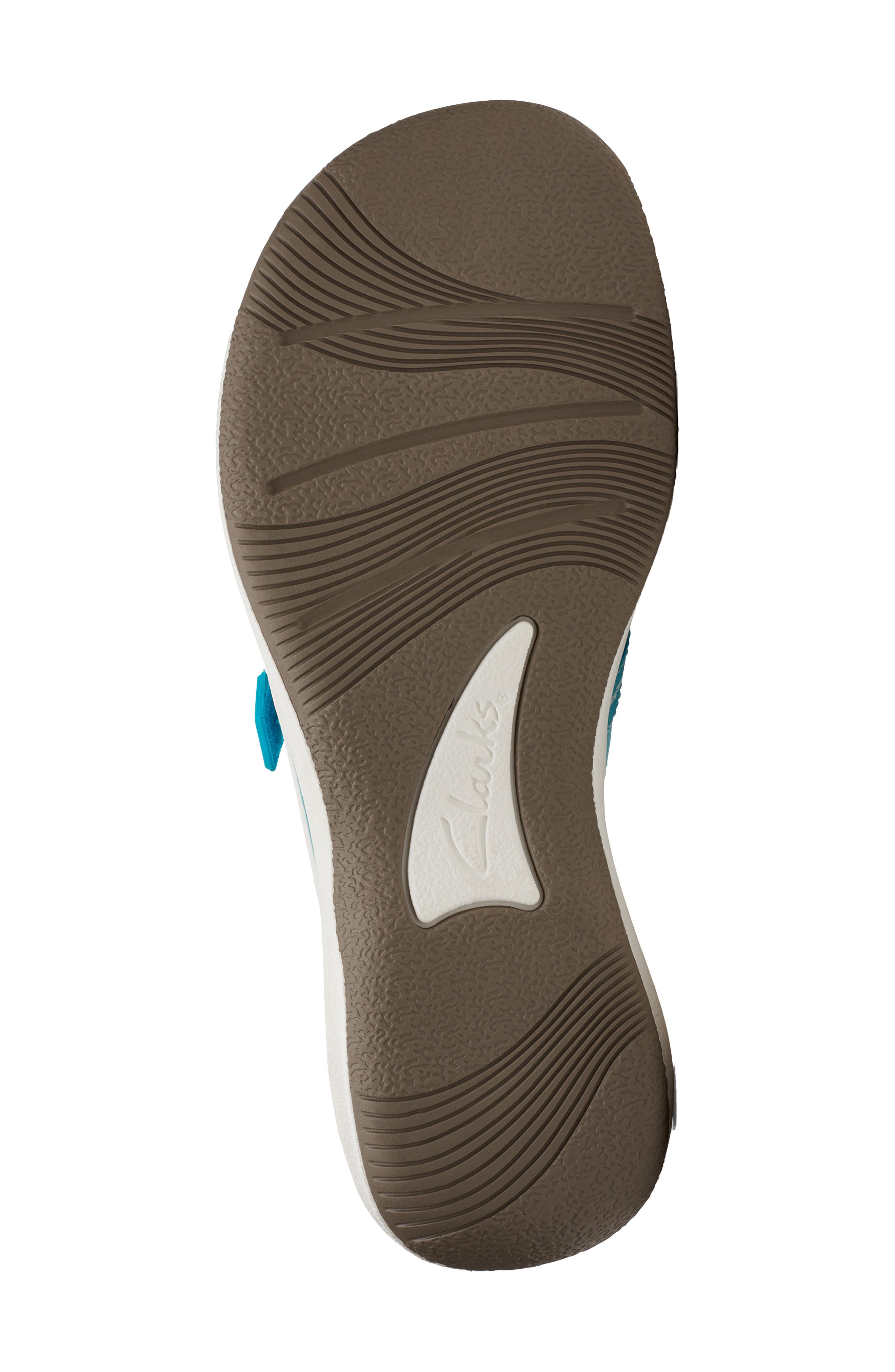 Clarks<sup>®</sup> Brinkley Jazz Flip Flop, Alternate, color, Turquoise Ombre