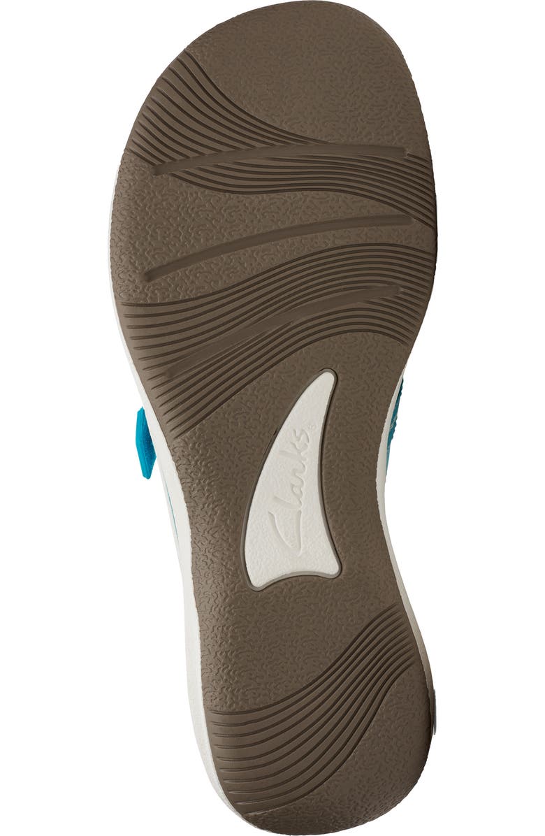 Clarks<sup>®</sup> Brinkley Jazz Flip Flop, Alternate, color, Turquoise Ombre