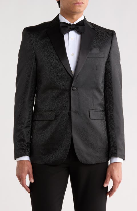 Jacquard Tuxedo Jacket