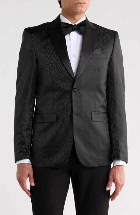 SOUL OF LONDON Jacquard Tuxedo Jacket