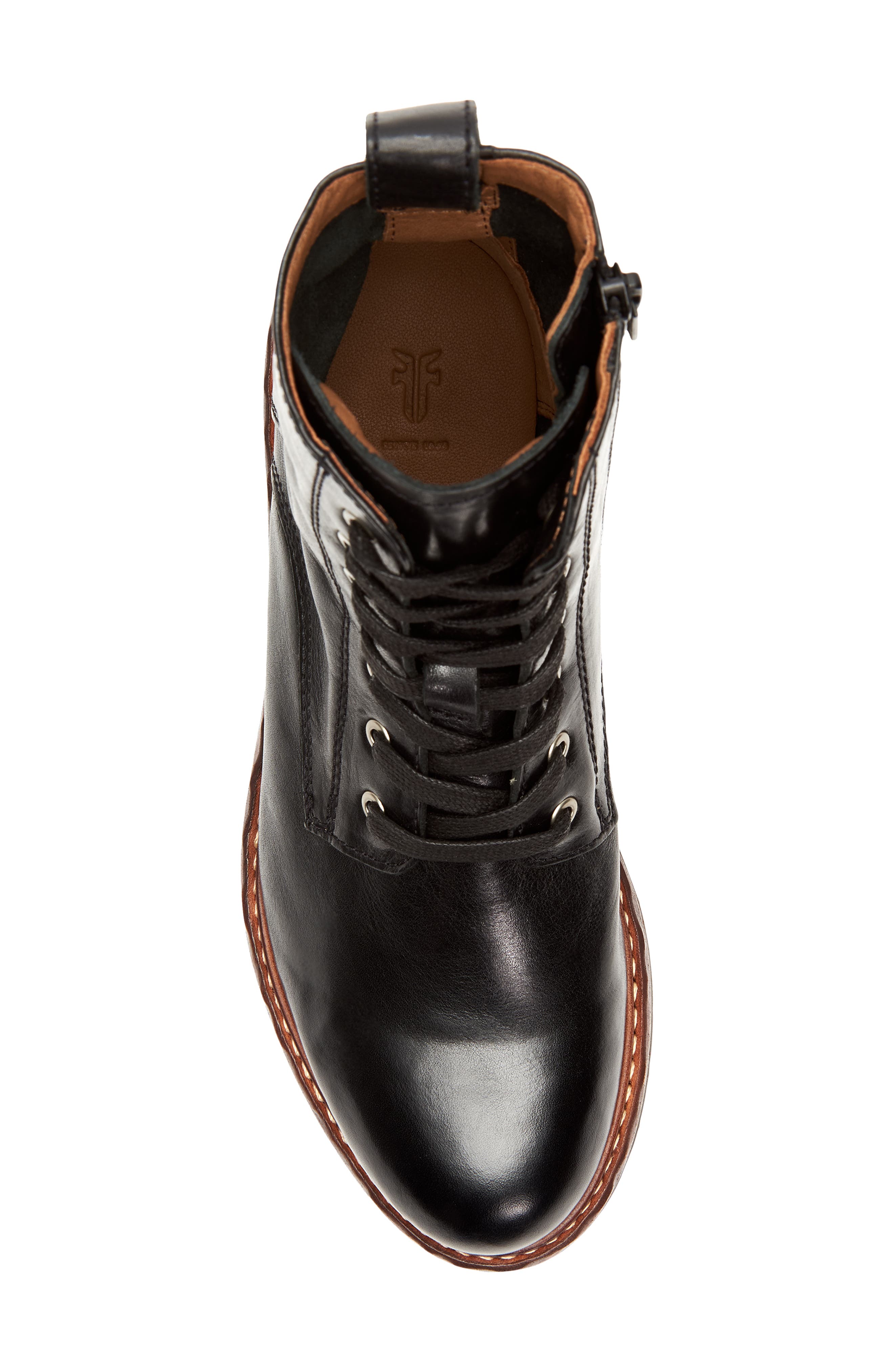 Frye Ella Lace-Up Boot, Alternate, color, 