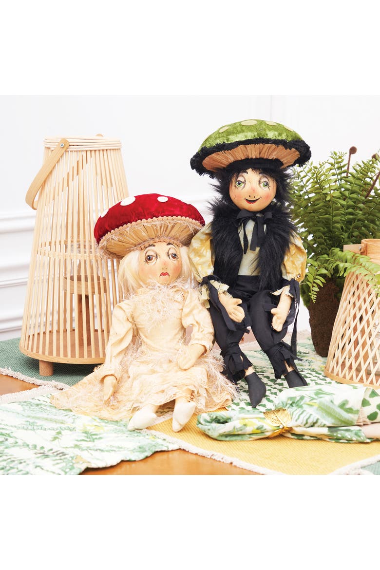 Tommy Toadstool Joe Spencer Gathered Traditions Figurine, Alternate, color, Beige