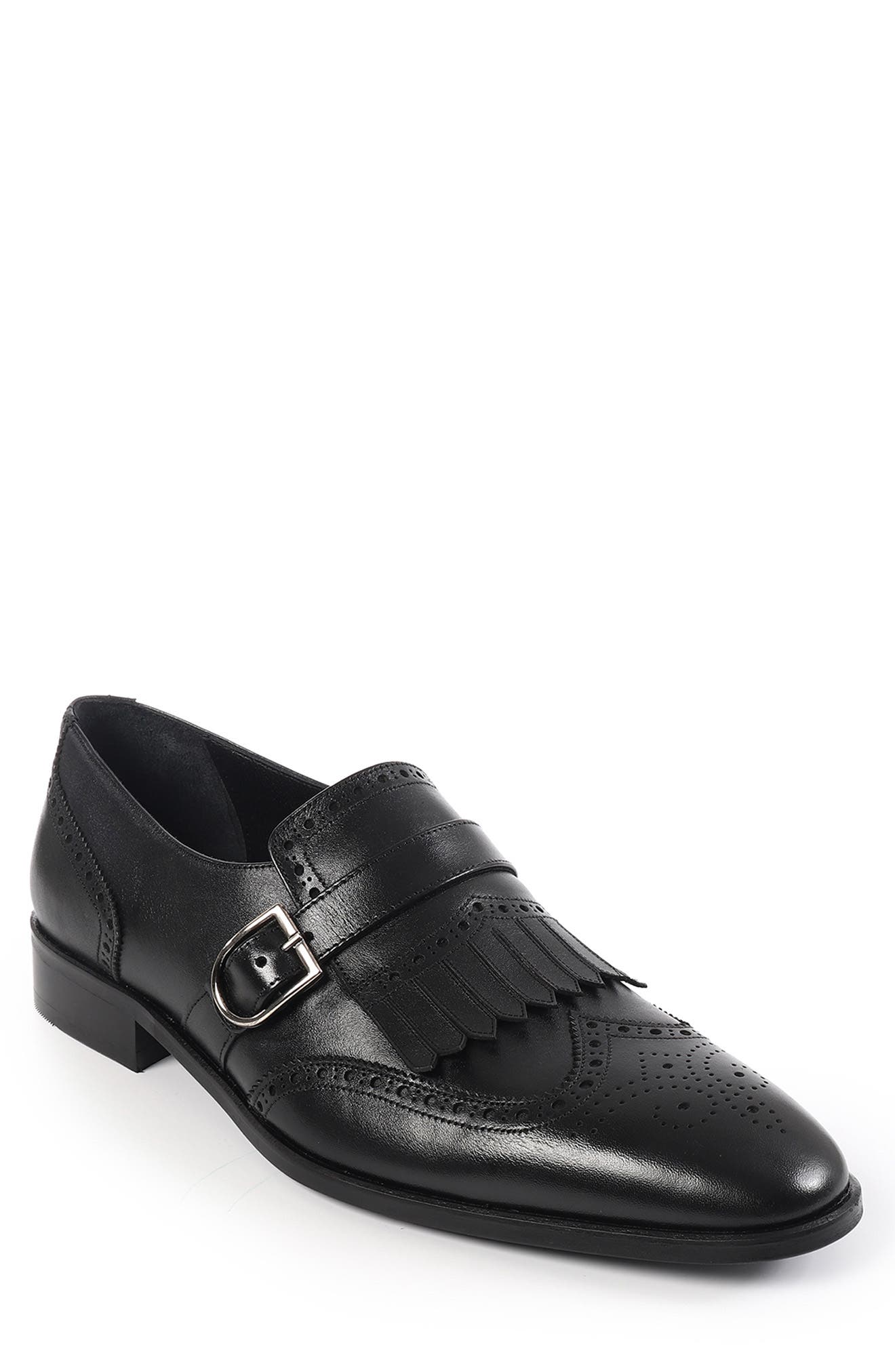 VELLAPAIS Madrona Kiltie Fringe Wingtip Loafer