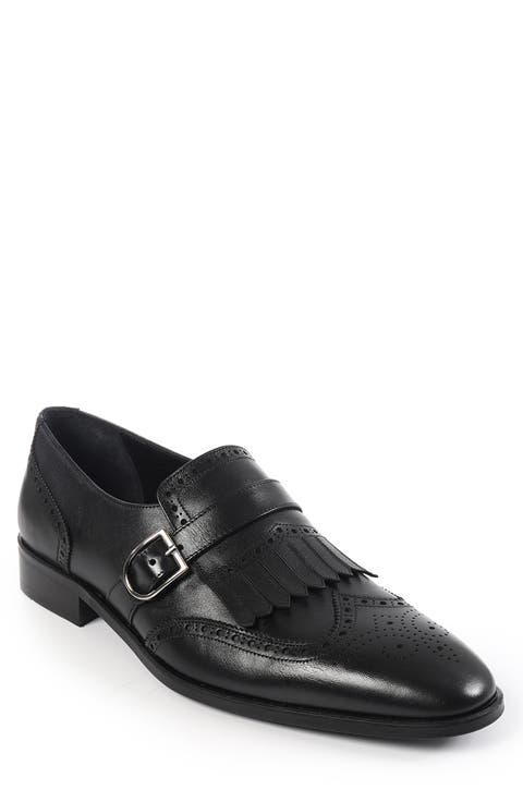 Madrona Kiltie Fringe Wingtip Loafer (Men)